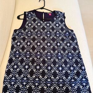 Vince Camuto Sleeveless Navy Top